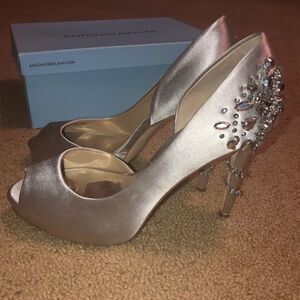 Antonio Melani Silver Stilettos